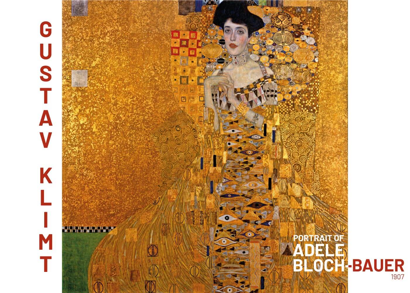 Adele Bloch Bauer - Gustav Klimt
