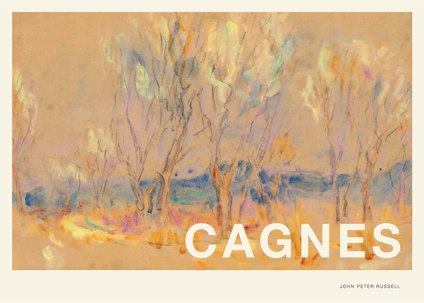 Cagnes - John Peter Russell kunstplakat